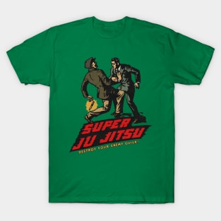 Vintage Ju Jitsu Action T-Shirt